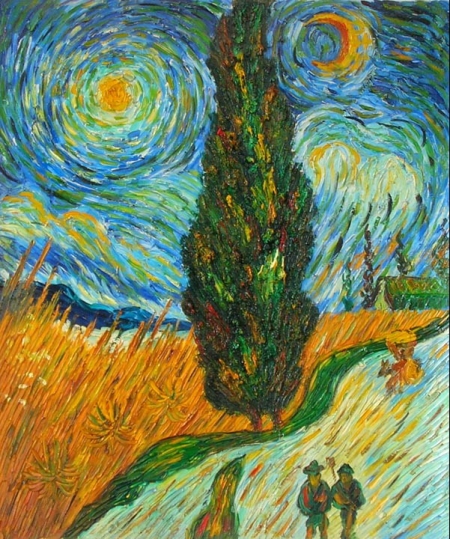 Vincent van Gogh, reprodukcia obrazu, slávny obraz