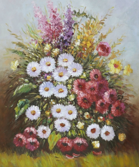 moderný obraz, obraz do bytu, skladom, kvety, divoké kvety