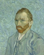 tlačené obrazy, Vincent van Gogh, tlačená reprodukcia, moderné obrazy, obraz na stenu, obraz do bytu, autoportrét, skladom, ihneď k dodaniu, česká výr
